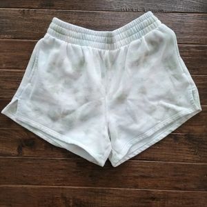 Abercrombie tie-dye sweat shorts